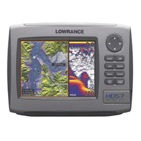 LOWRANCE HDS-7 INSIGHT USA DF 50/200 KHZ T/M DUCERlowrance 