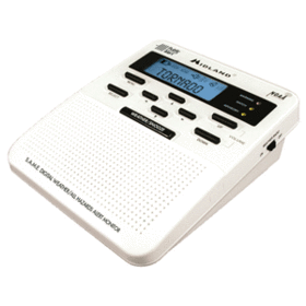 MIDLAND WR-100 WEATHER / ALL  HAZARDS ALERT RADIO W/ SAMEmidland 