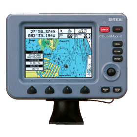 SITEX COLORMAX 6 6\" COLOR LCD CHARTPLOTTER W/ WAASsitex 